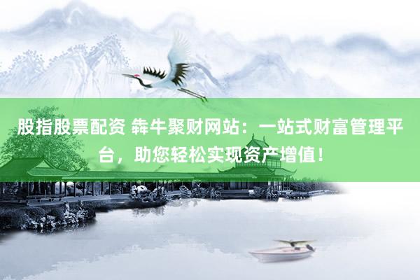 股指股票配资 犇牛聚财网站：一站式财富管理平台，助您轻松实现资产增值！